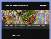 Tablet Screenshot of knollgardensfoundation.org